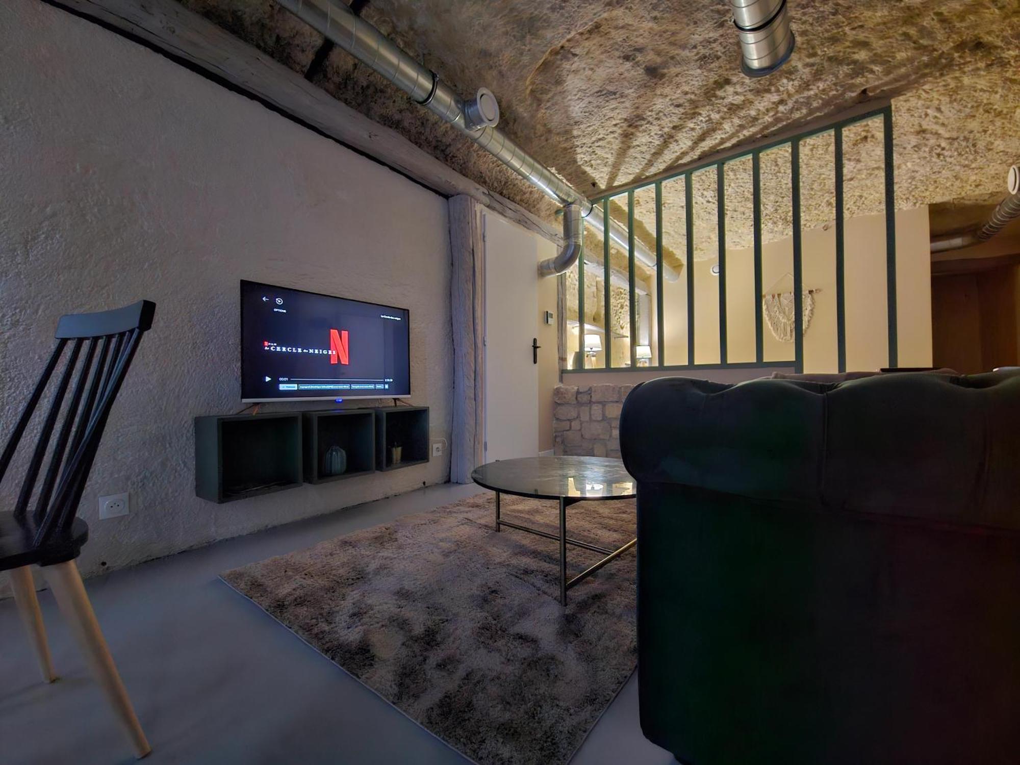 The Sweet Cave Apartment Saint-Etienne-de-Chigny ภายนอก รูปภาพ